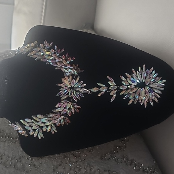 Artinfinitum.art Fashion House Jewelry - NWT Stunning AB Crystal Stone Adjustable Choker Necklace from Artinfinitum.art